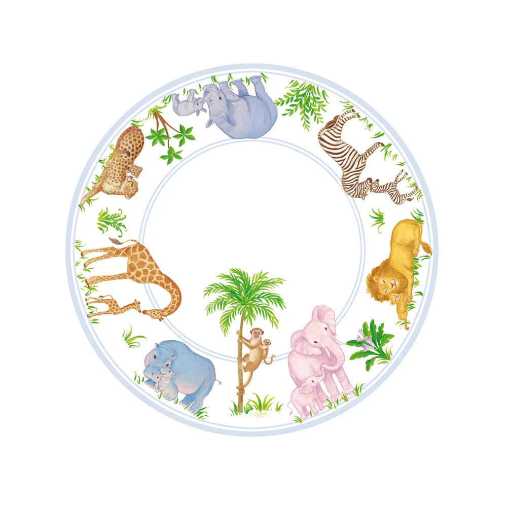 Safari Baby Salad/Dessert Plate