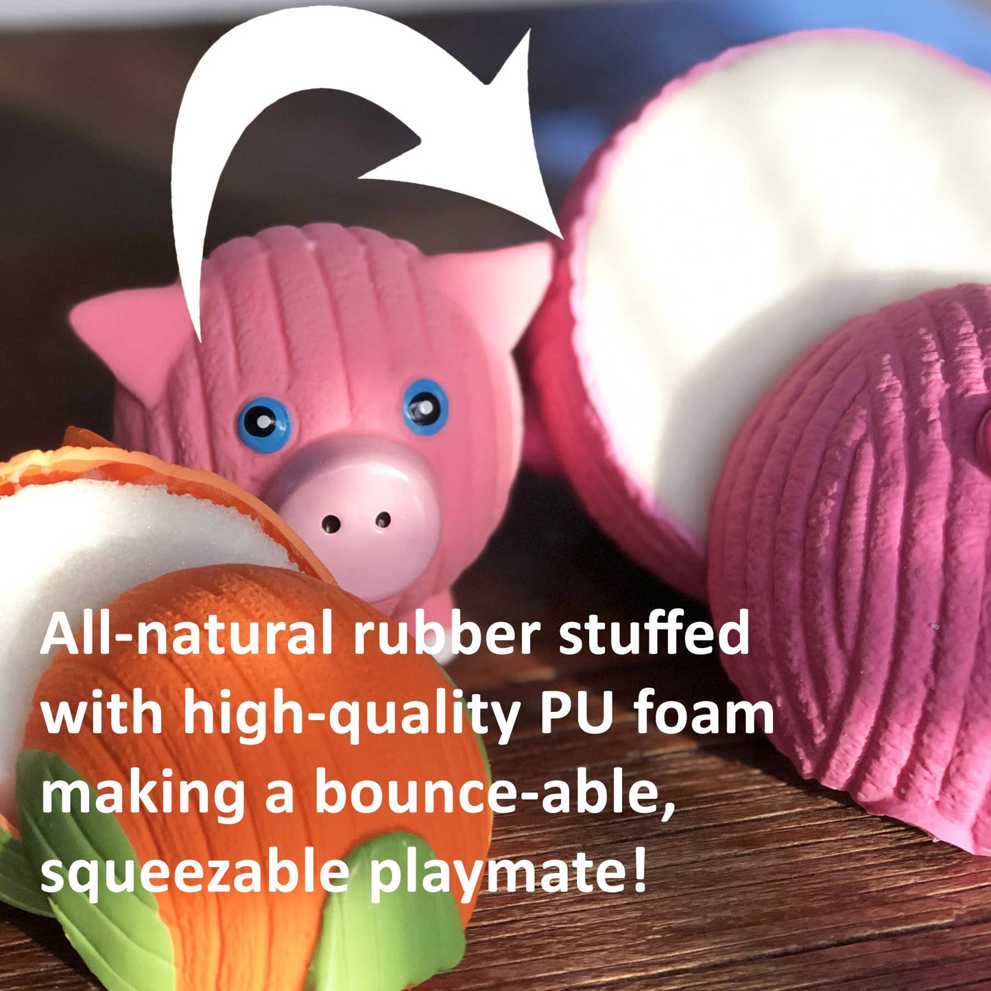 Matty Mail Carrier Ruff-Tex® Ball Dog Toy