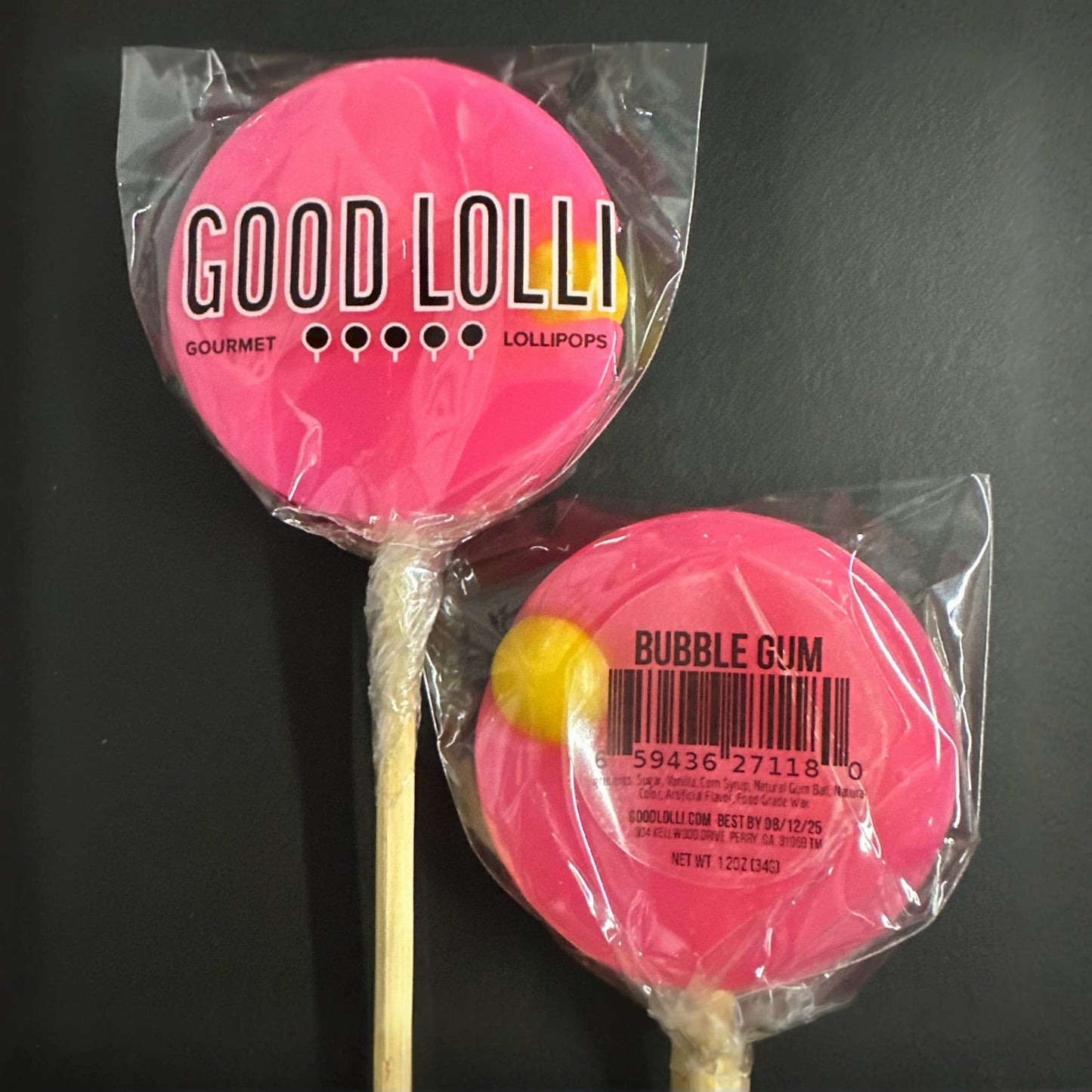 BUBBLE GUM LOLLIPOP