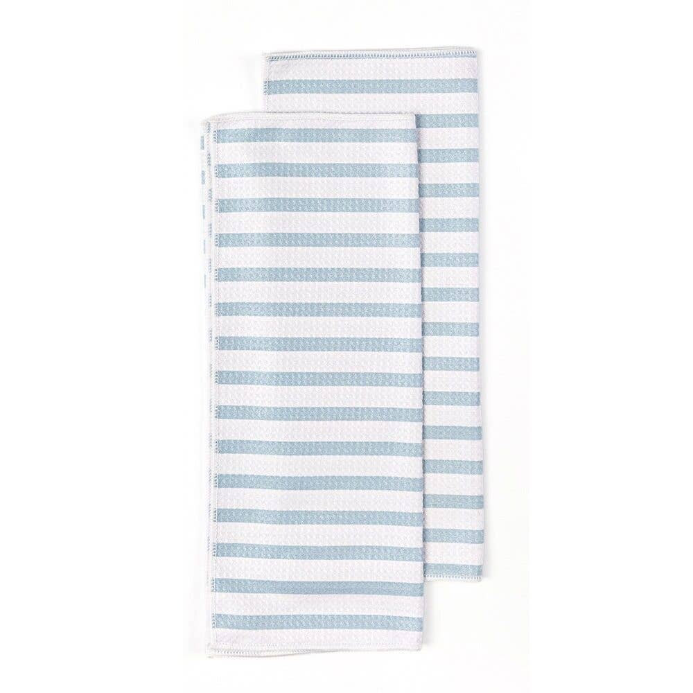 Microfiber Kitchen Dish Towels 2pk - Stripes