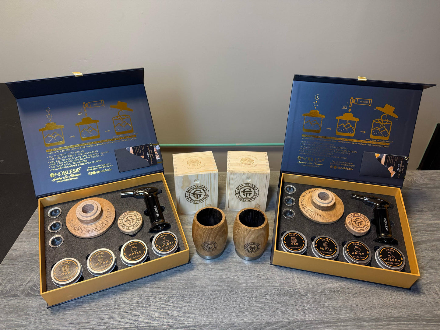Whiskey Cocktail Smoker Kit, Men Gift Set. Father's day gift