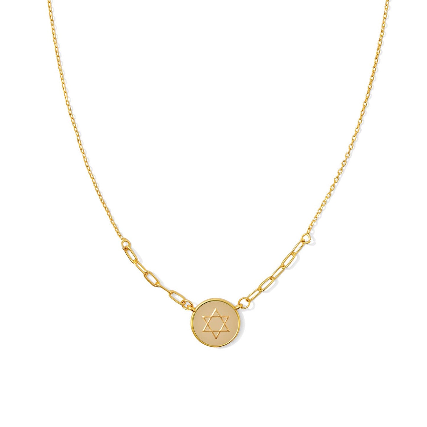 Delicate Star Of David Necklace