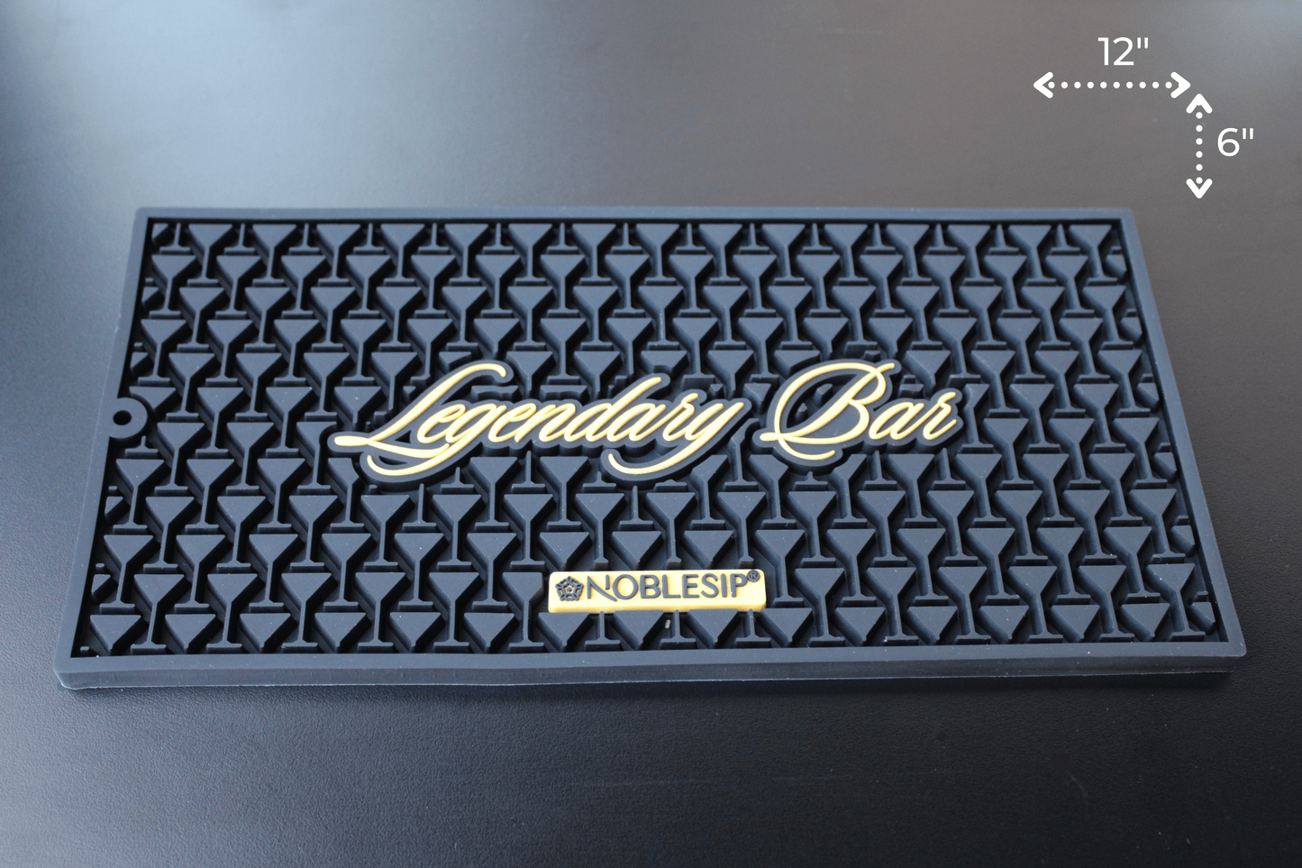 Bar Mat "Legendary Bar" by NOBLESIP, perfect for home bars!