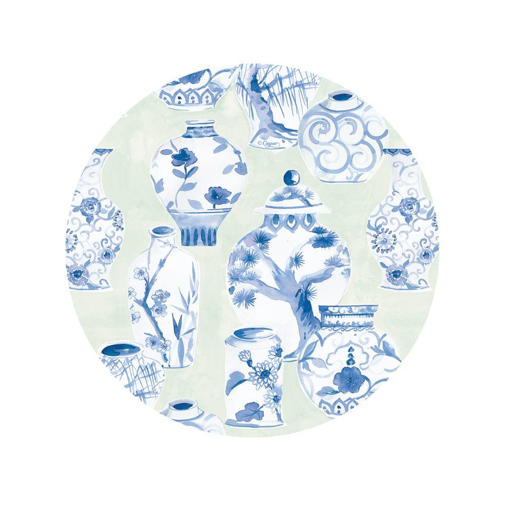 Glazed Porcelain Salad/Dessert Plate