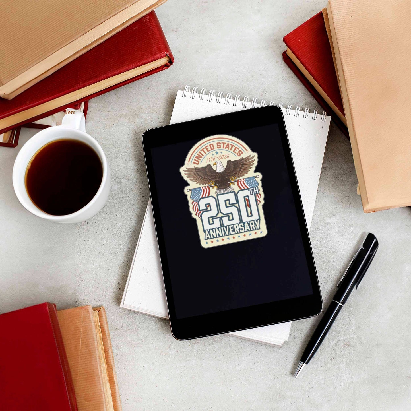 America's 250th Anniversary Eagle Sticker - USA 2026 Decals