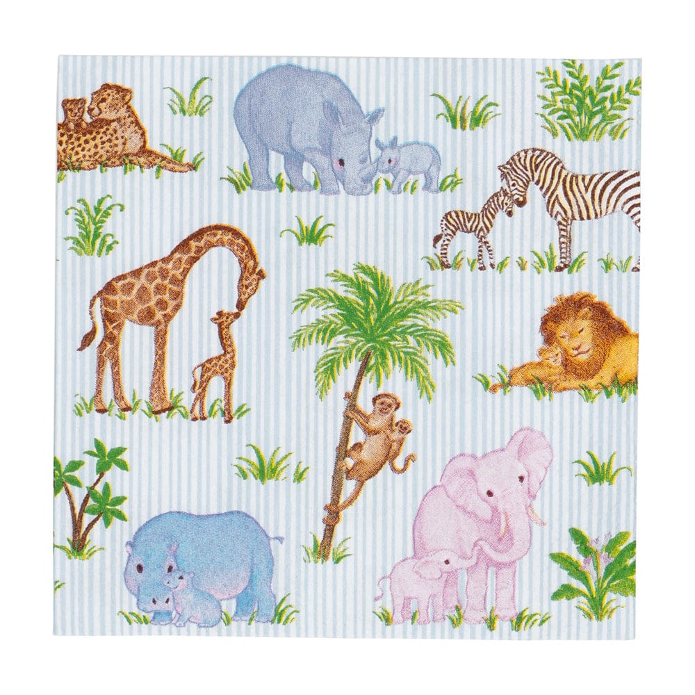 Safari Baby Cocktail Napkin