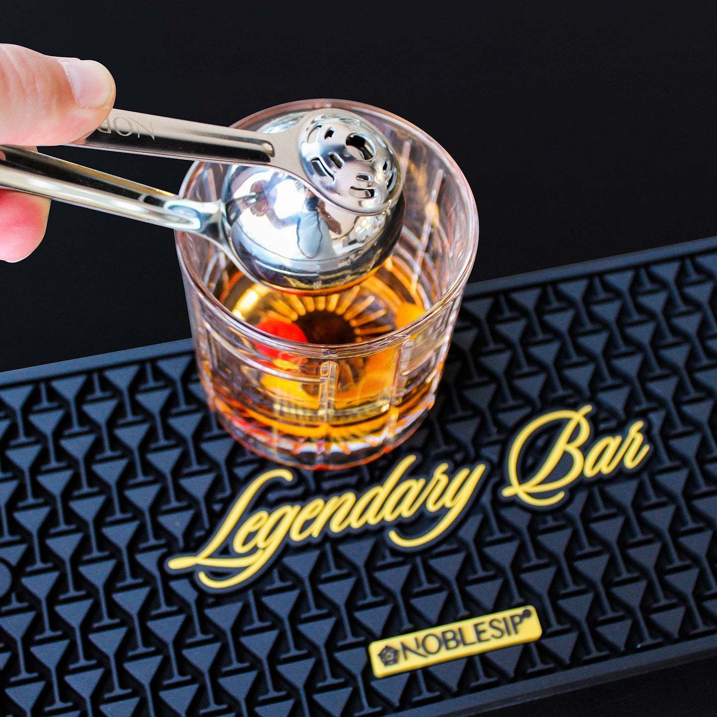 Bar Mat "Legendary Bar" by NOBLESIP, perfect for home bars!