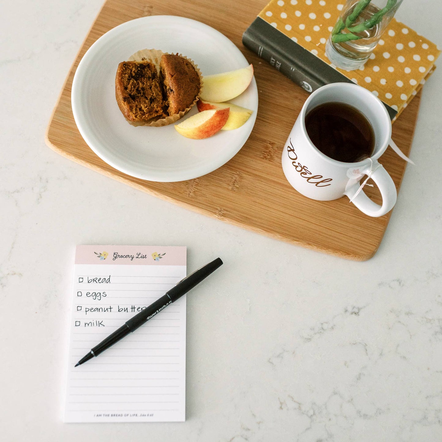 Notepad, Grocery List