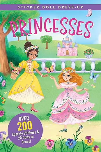Sticker Doll Dress-Up BK Princesses