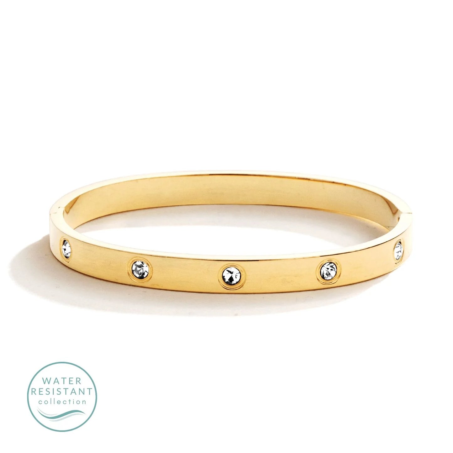 Sparkle Hinged Bracelet