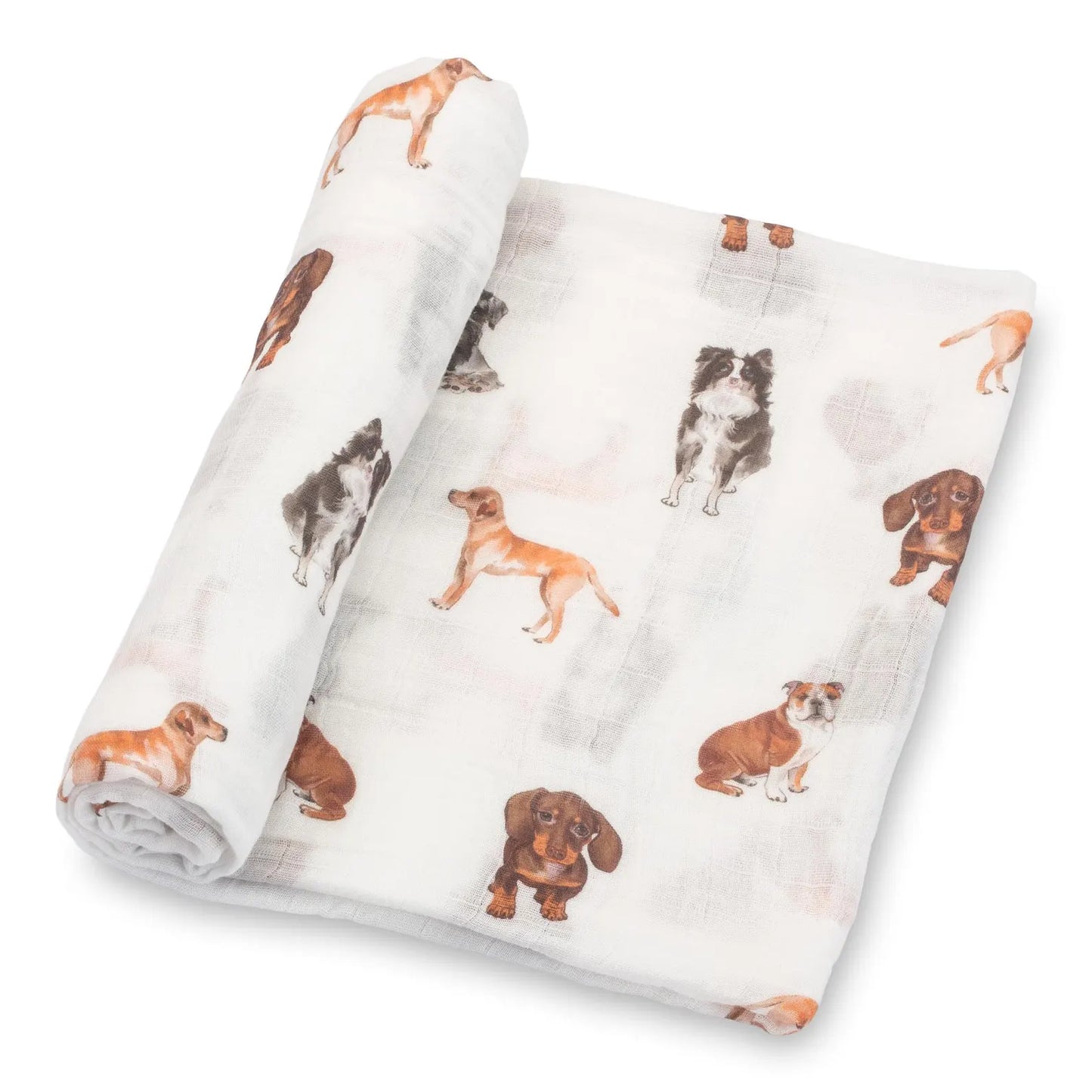 Adorable Dog Baby Swaddle Blanket