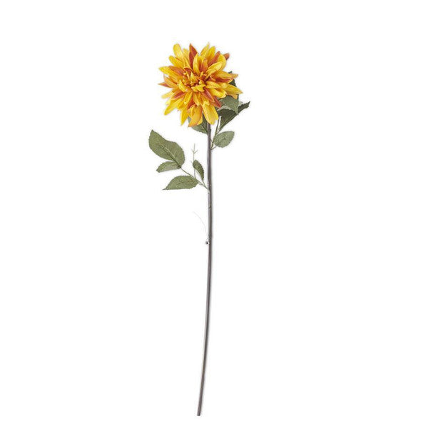 Orange Real Touch Dahlia