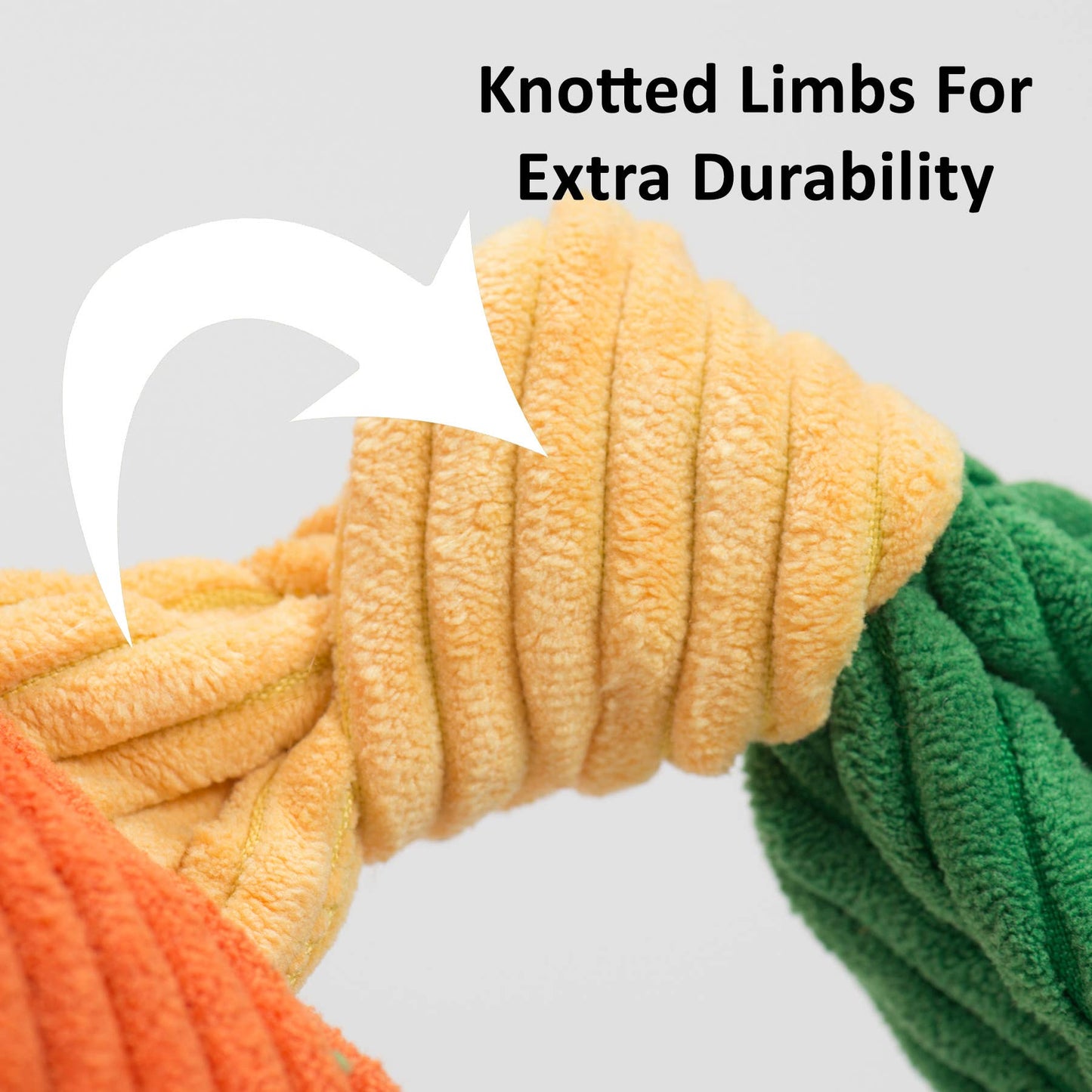 Lulu HuggleMutt™ Knottie® Plush Dog Toy, Small