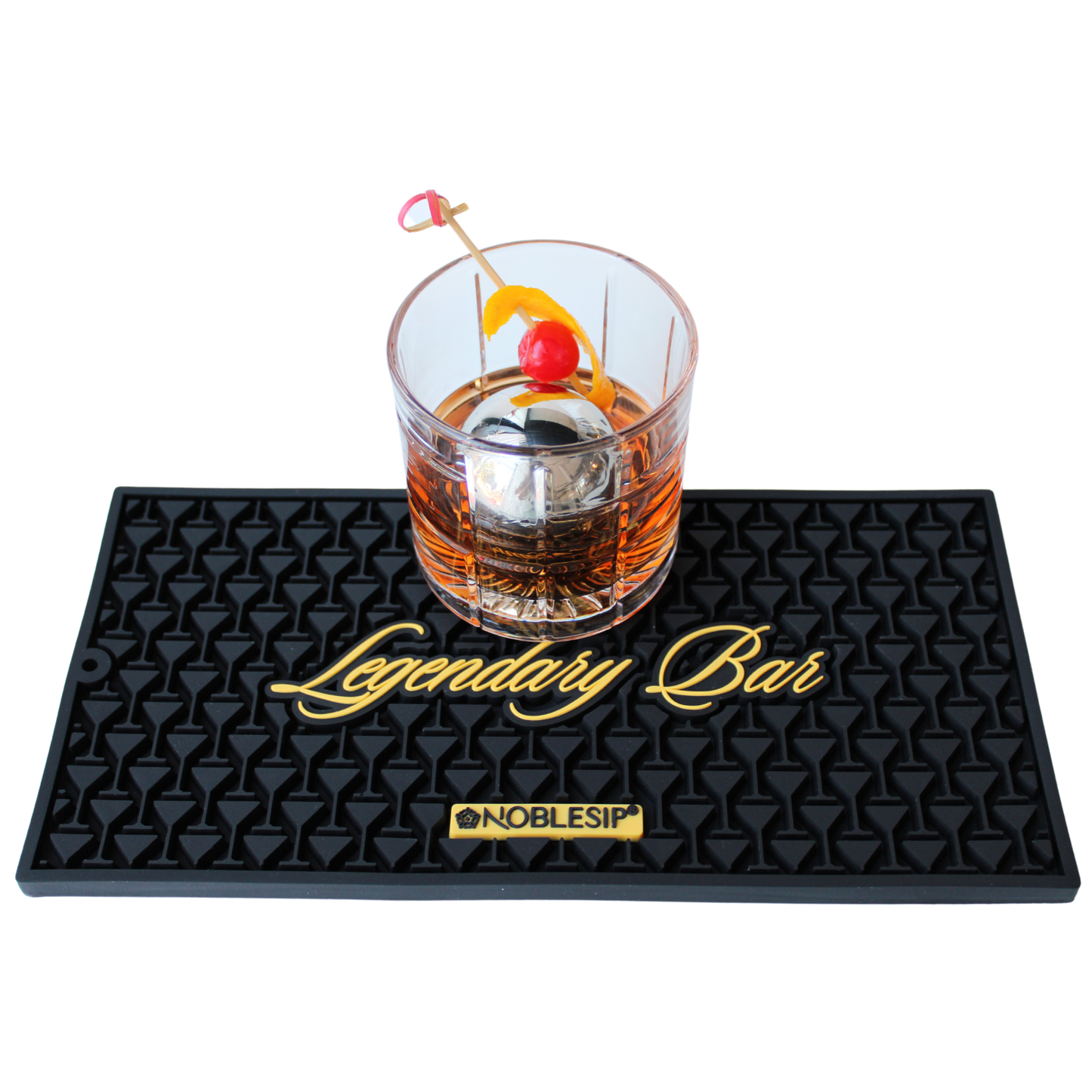 Bar Mat "Legendary Bar" by NOBLESIP, perfect for home bars!