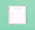 Bunco Scorecard Notepad