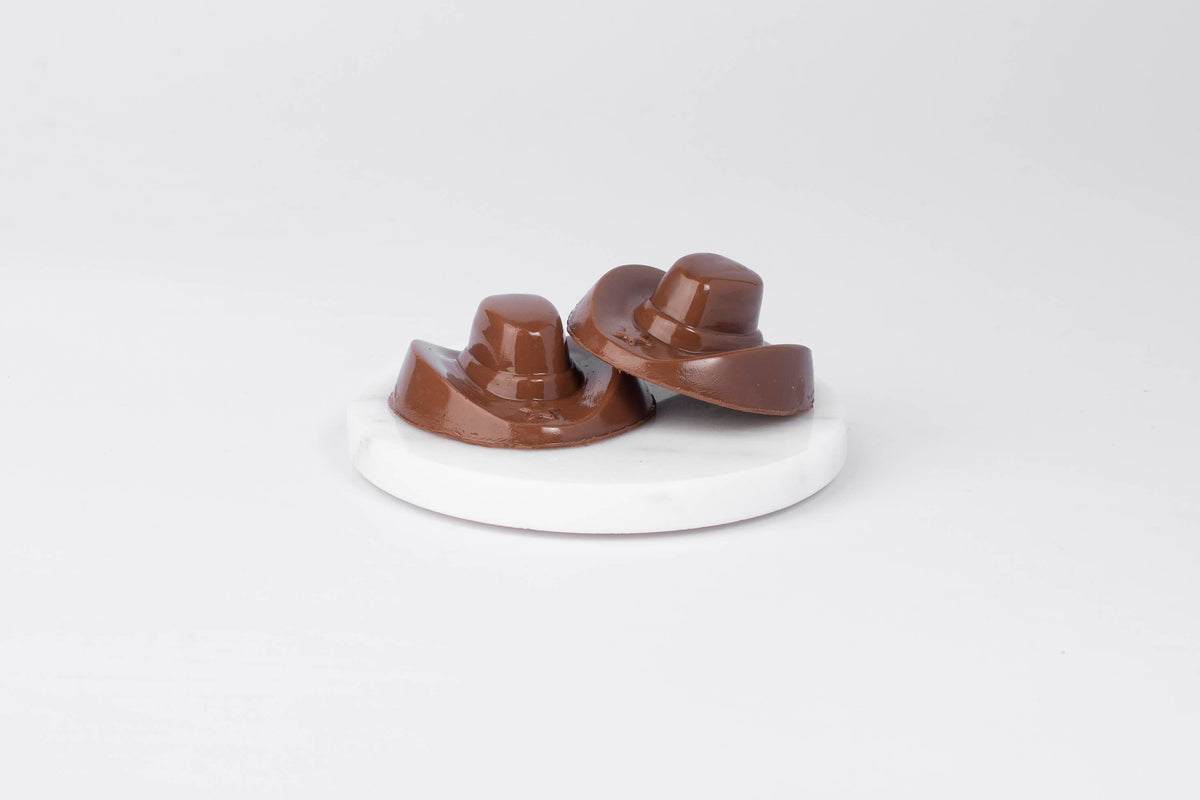 Milk Chocolate Cowboy Hat