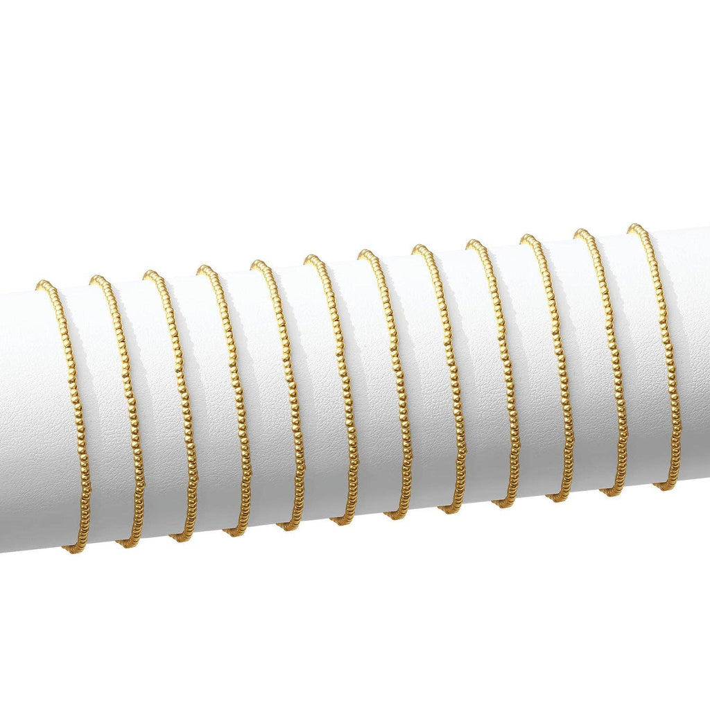 2mm Stretch Bead Bracelet
