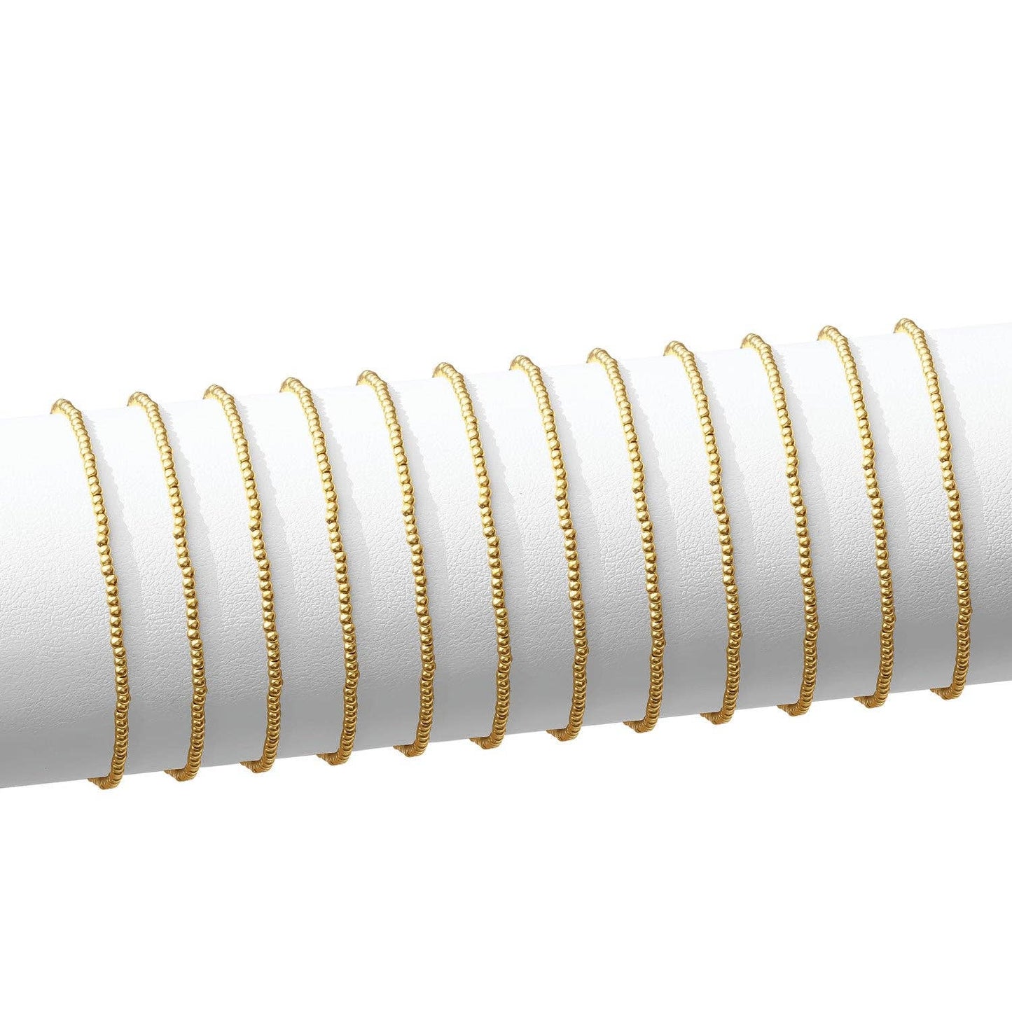 2mm Stretch Bead Bracelet