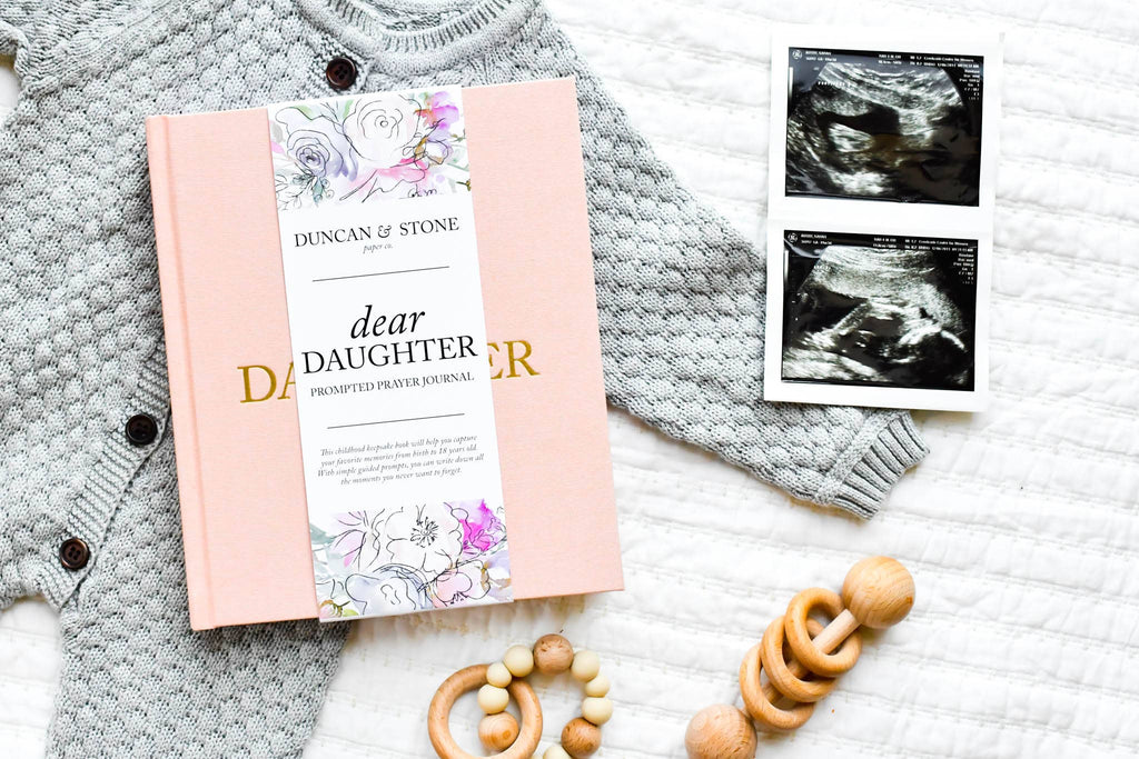 Dear Daughter Childhood Keepsake Book | Christmas Gift