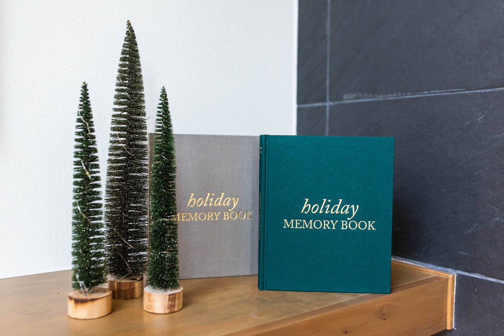 Holiday Memory Book & Family Keepsake | Memory Scrapbook