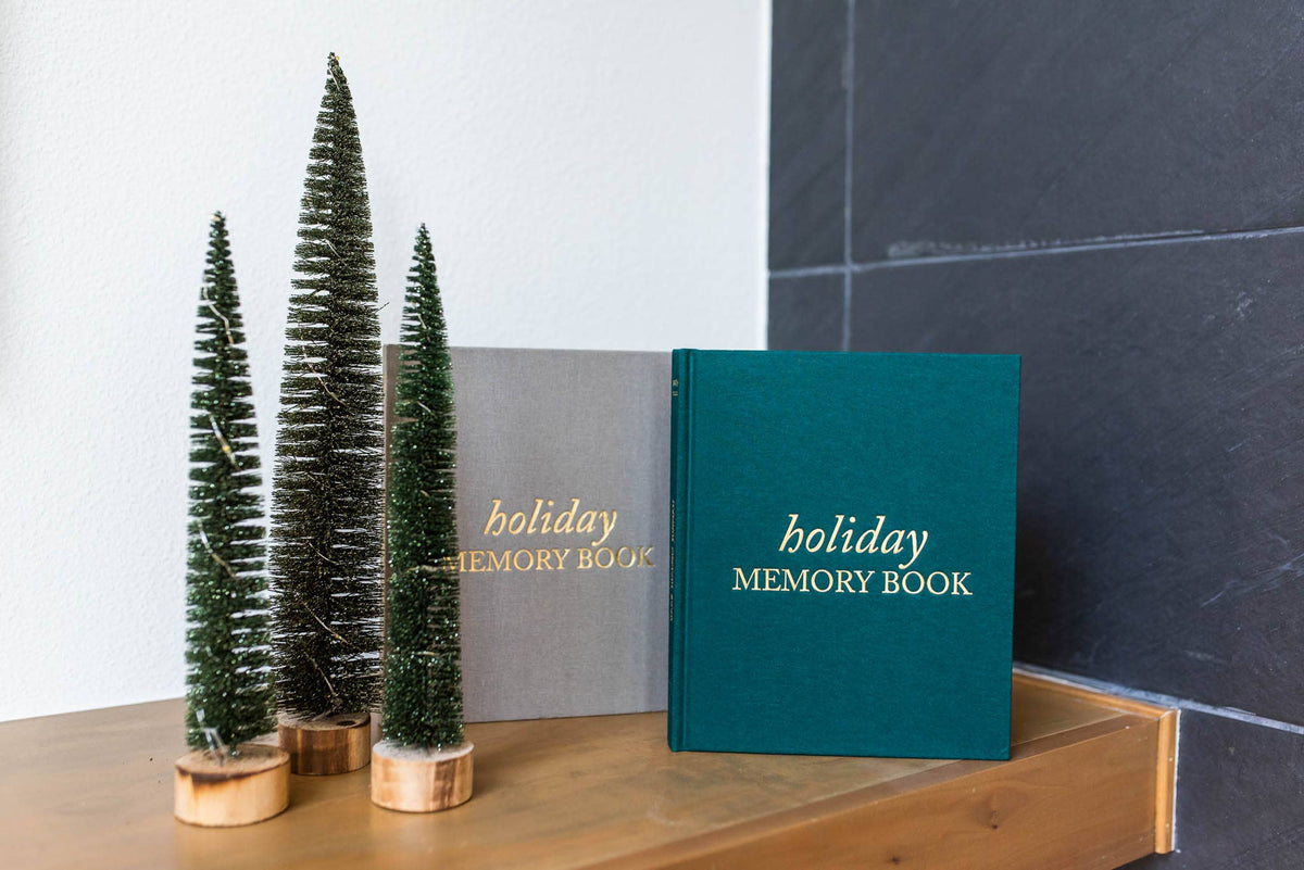 Holiday Memory Book & Family Keepsake | Memory Scrapbook