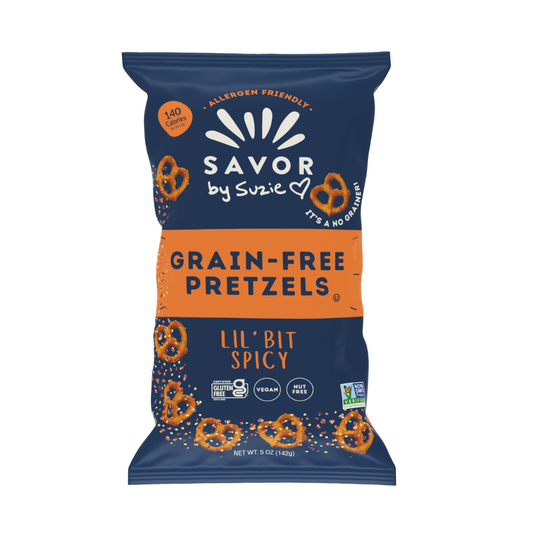 Spicy Grain Free Pretzels 5oz