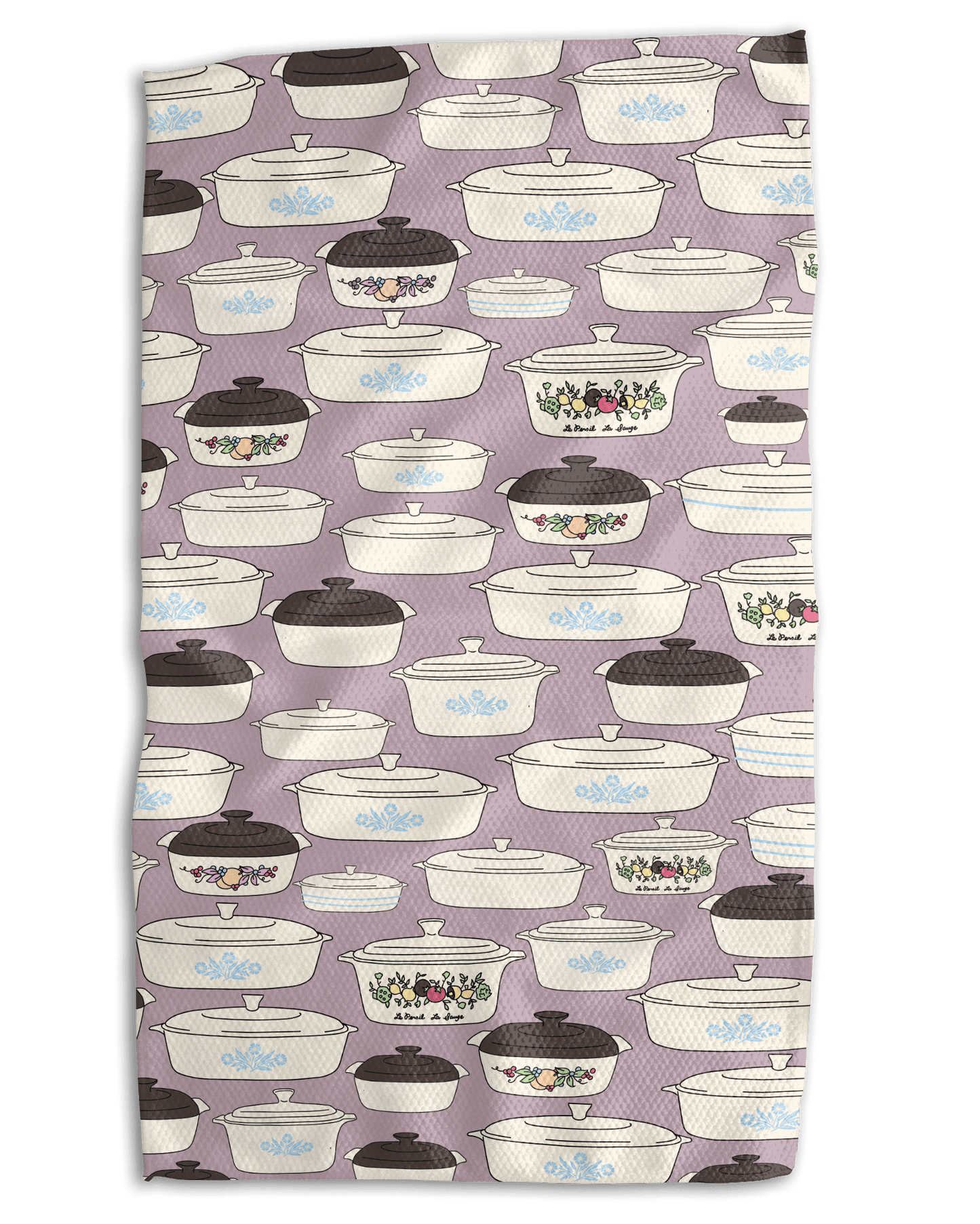 Mom's Corning Ware Kitchen Towel