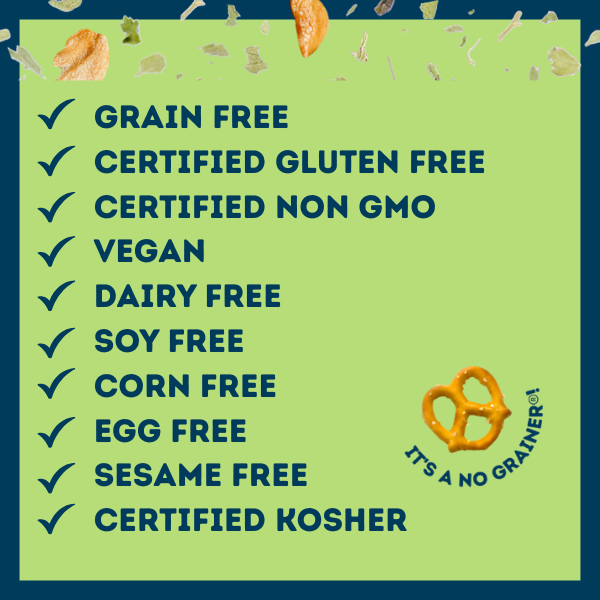 Grain Free Pretzels Mini Bags Variety Pack 36ct