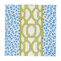 Knots and Spots Blue/Green Cocktail Napkin