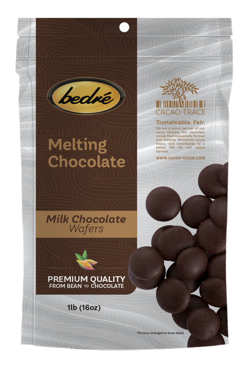 Melting Chocolate Wafers – Milk Chocolate