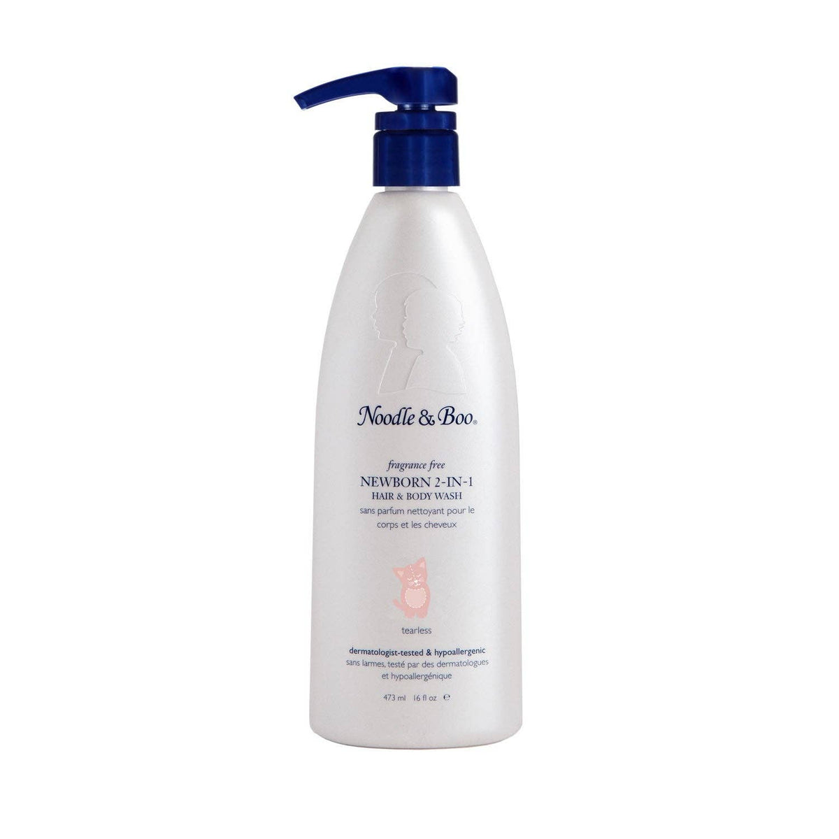 Newborn 2-in-1 Hair & Body Wash, Fragrance-Free, 16 oz