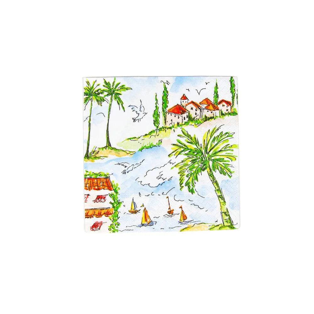 Mallorca Cocktail Napkin