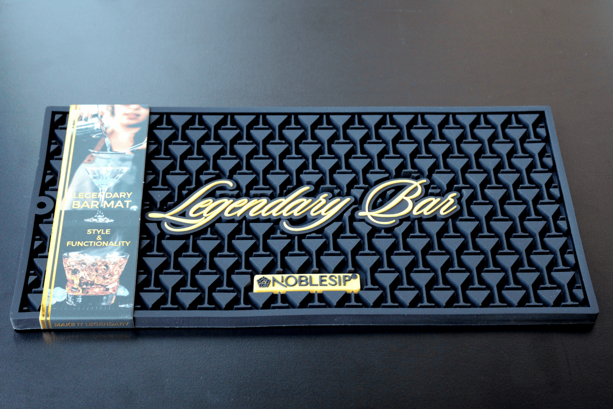 Bar Mat "Legendary Bar" by NOBLESIP, perfect for home bars!