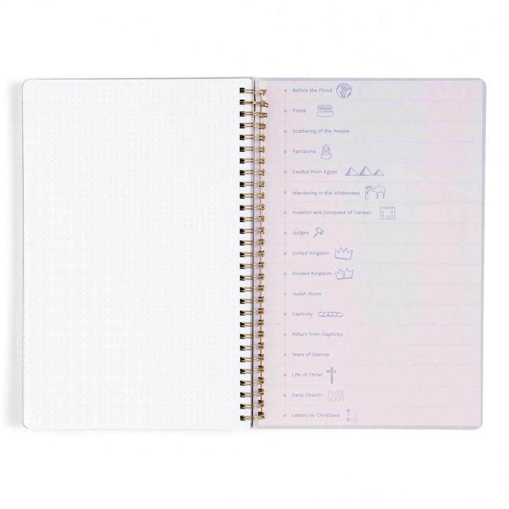 Happy Daisy Bible Study Notebook with Maps - Callie Danielle