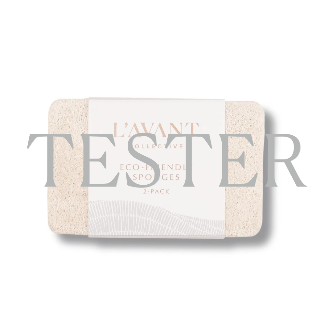 TESTER Eco-Friendly Sponges- Pack of 2