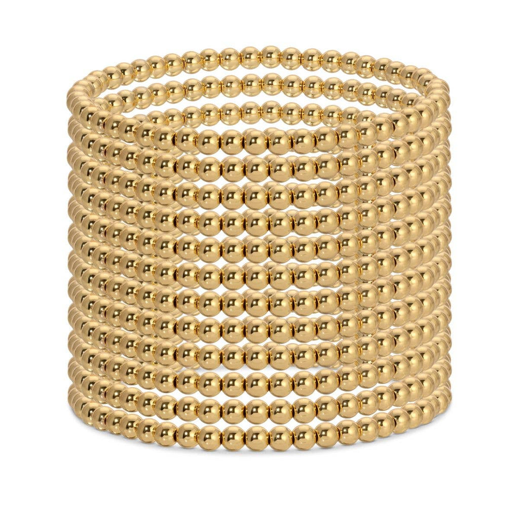 4mm Bead Stretch Bracelet