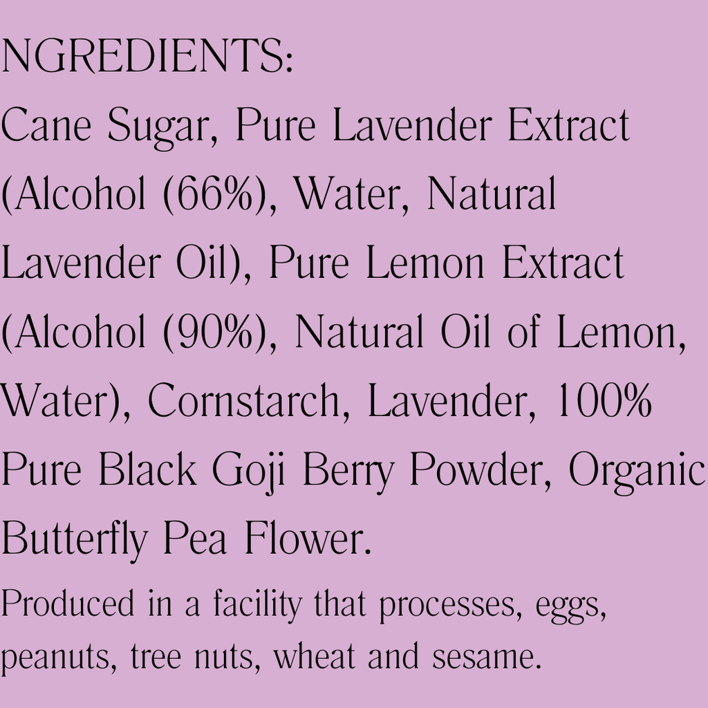 Flouwer Co. French Lavender Finishing Sugar