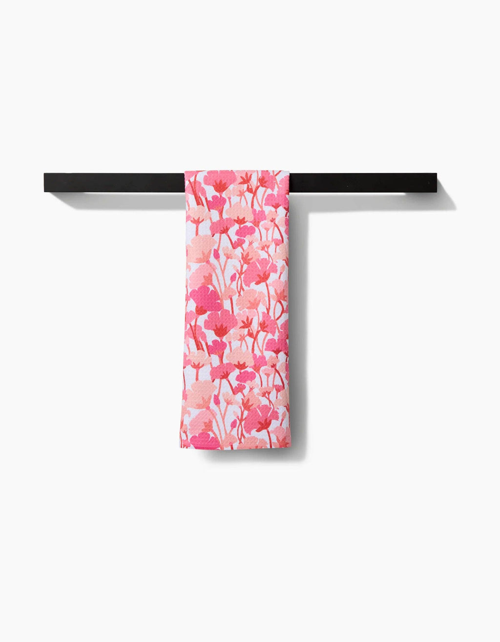 Pink Florals Tea Towel