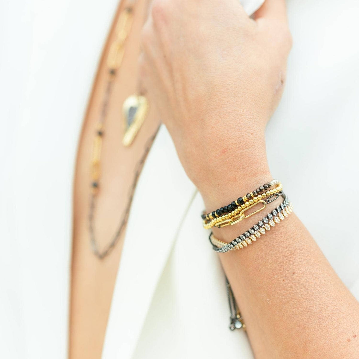 Pulley Tennis Bracelet