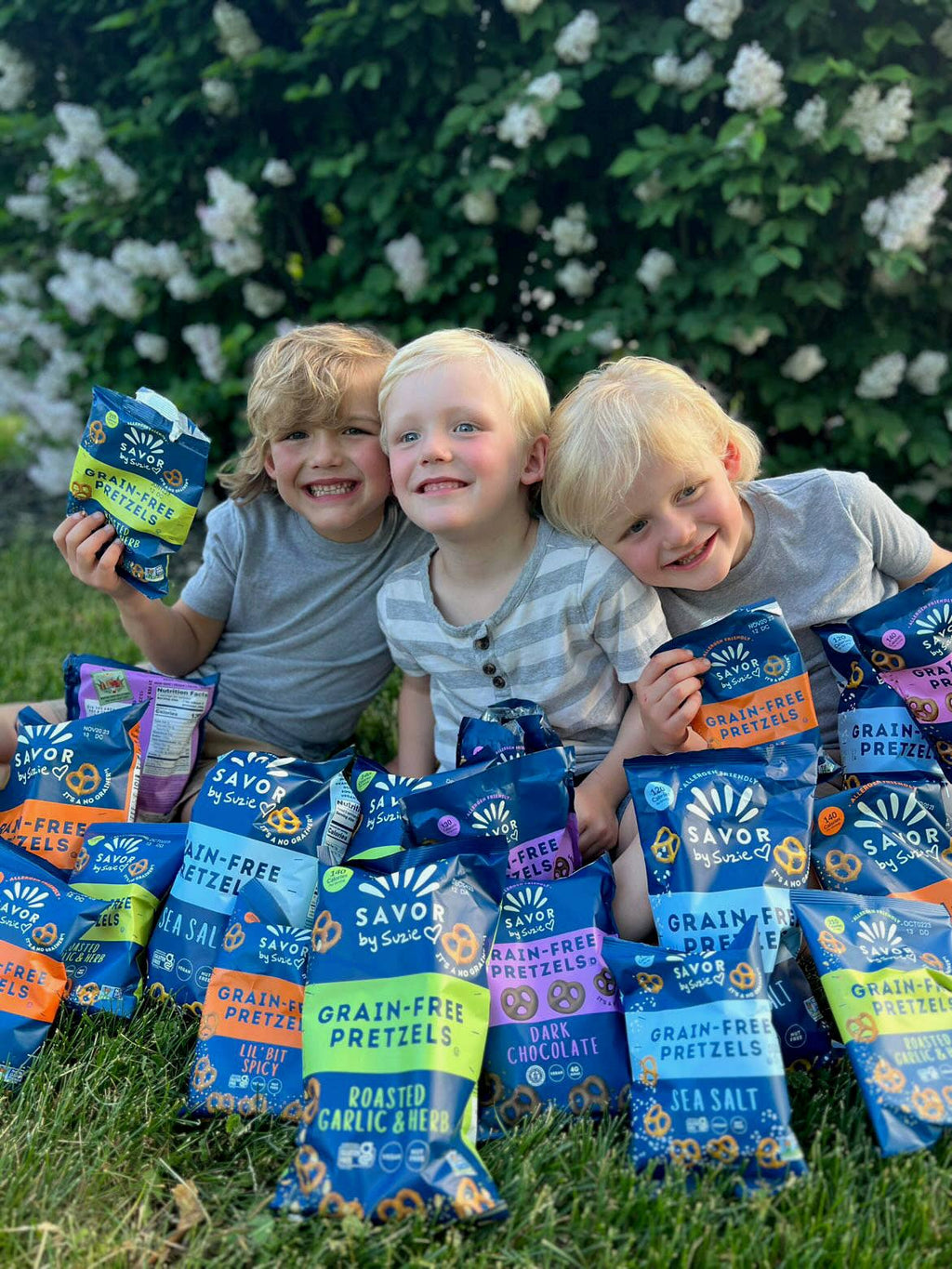 Grain Free Pretzels Mini Bags Variety Pack 36ct