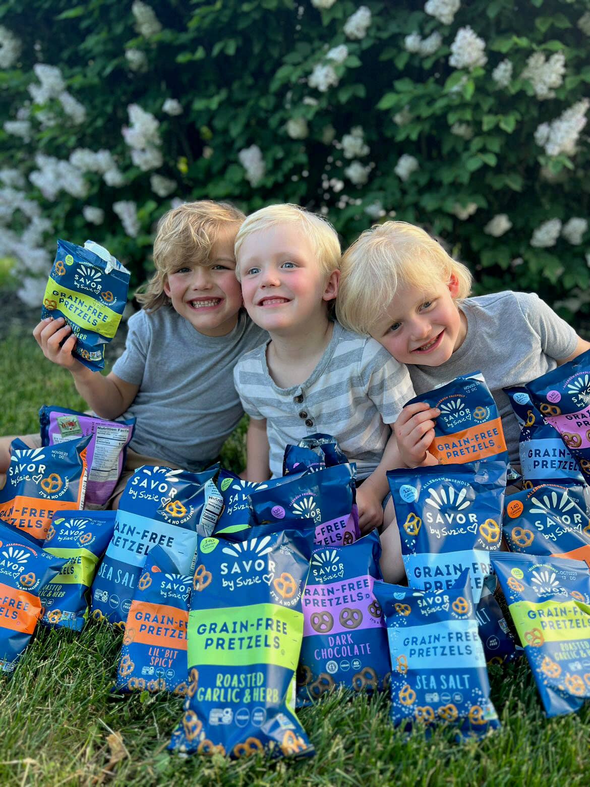 Grain Free Pretzels Mini Bags Variety Pack 36ct