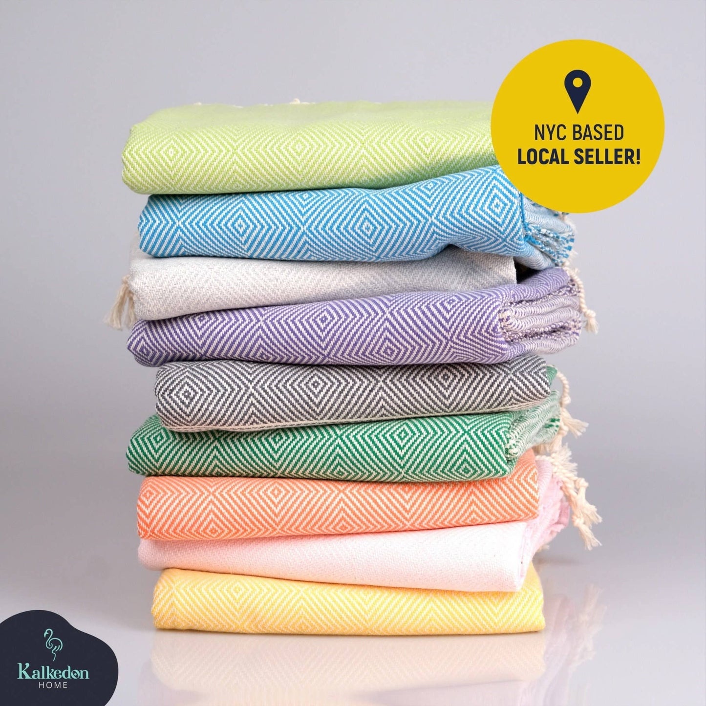 Thick Turkish Towel | Cotton Beach Towel | Picnic Blanket