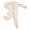Bear Hugs Baby Bamboo Pajamas, 2-Way Zipper Romper