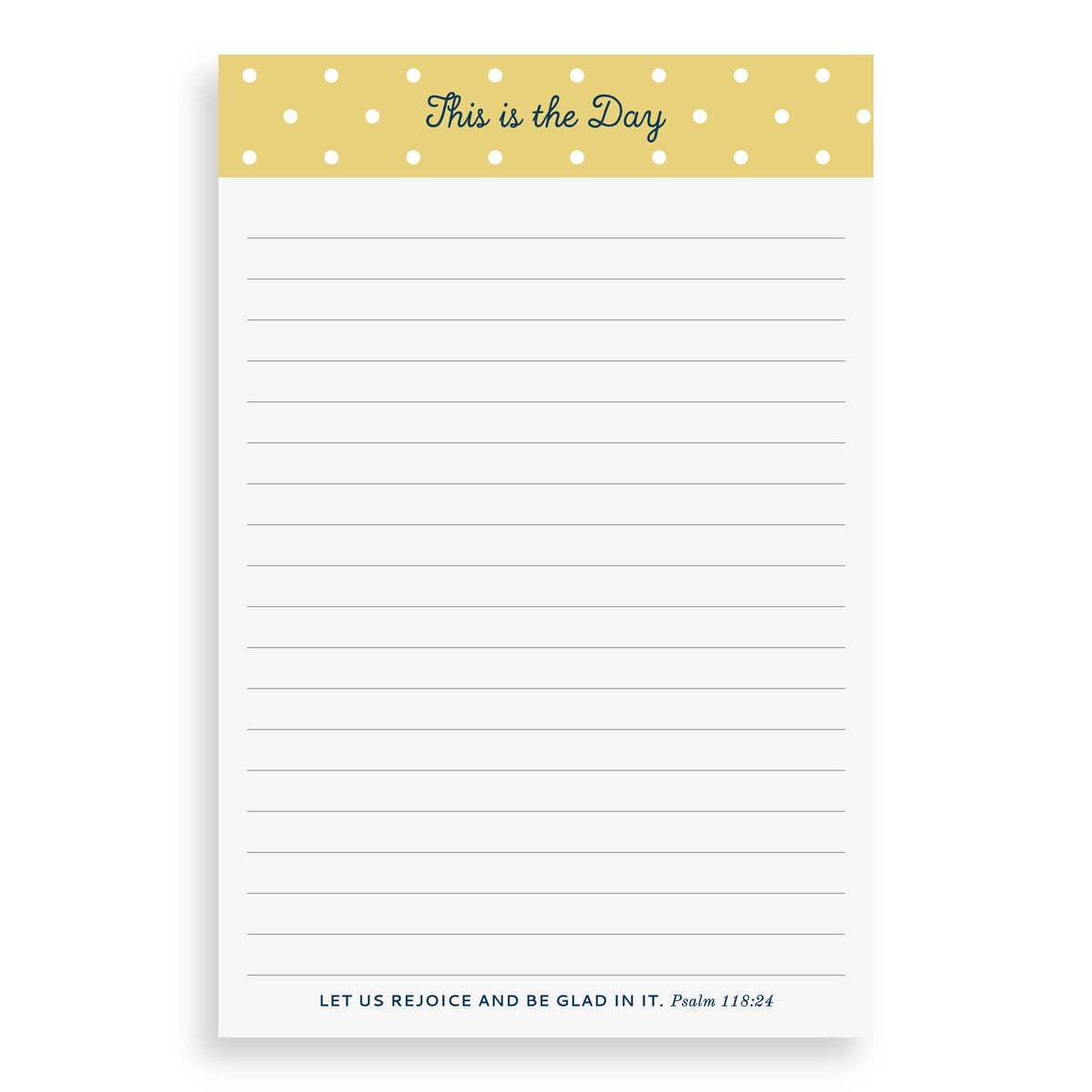Notepad, This is the Day