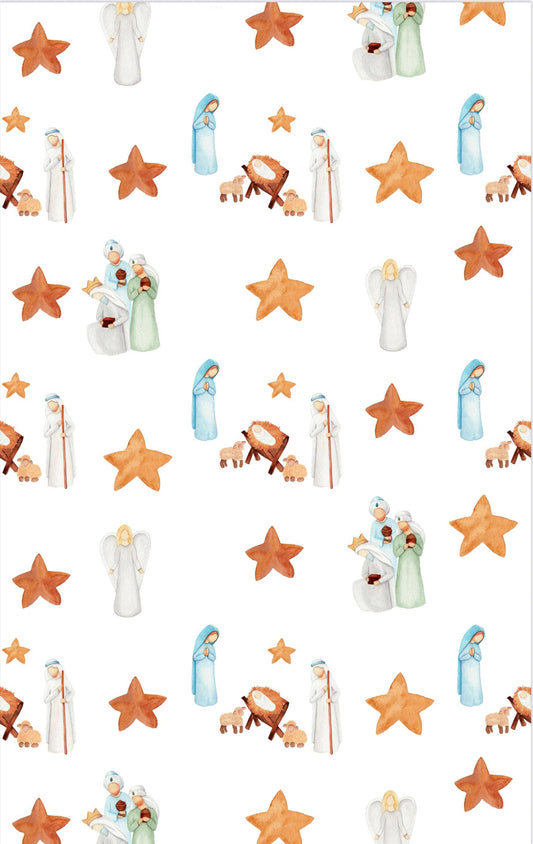 O Holy Night: Double-Sided Hand Towel