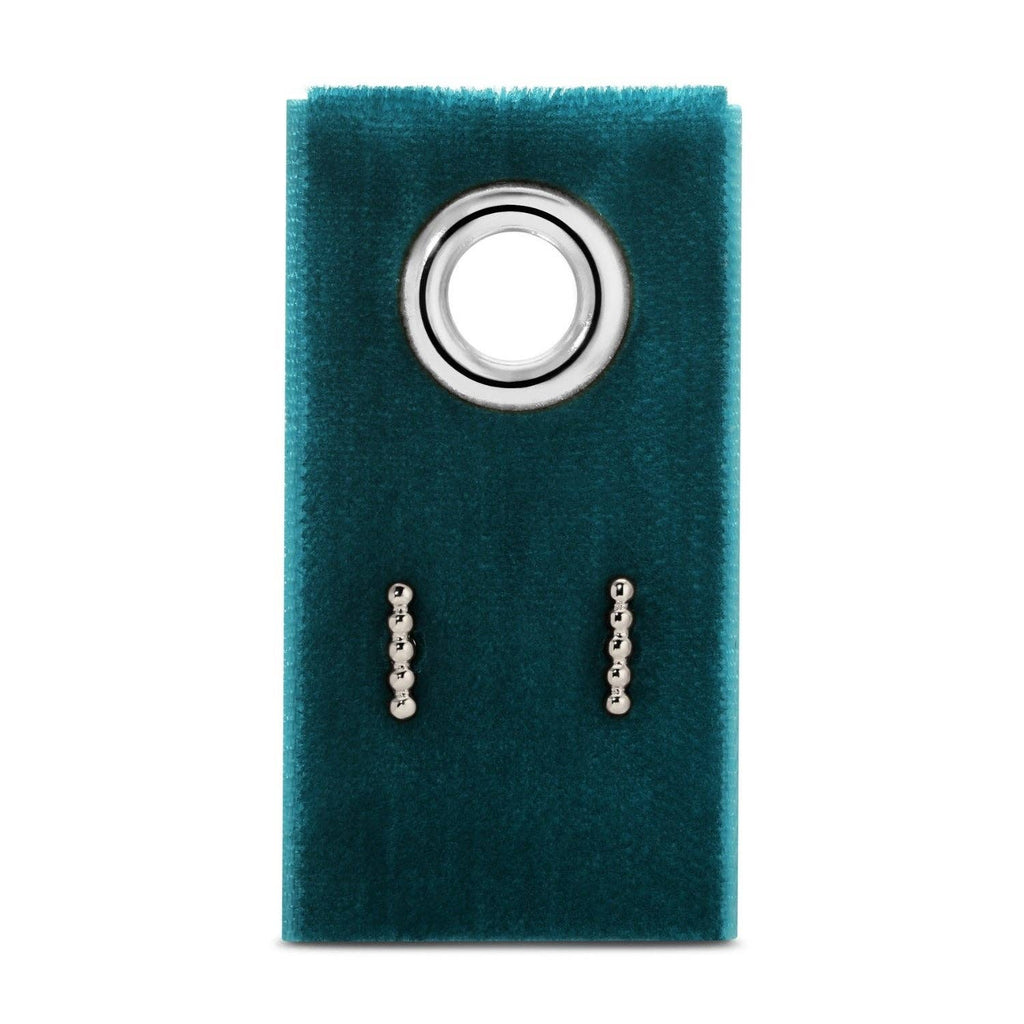 Dot Bar Stud On Velvet Gift Tag