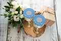 Wedding Wine Glass Covers - Sets of 2