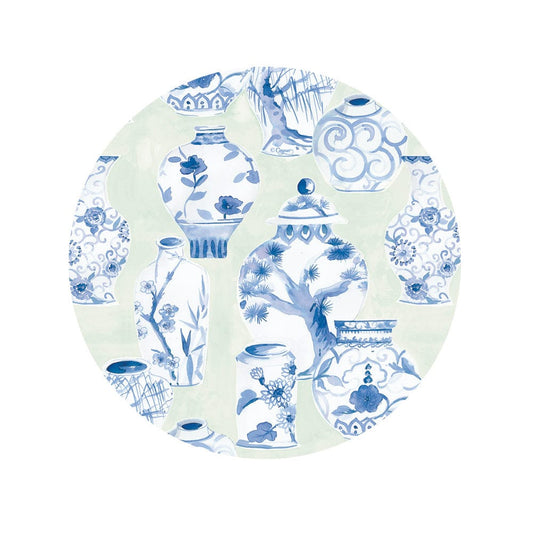 Glazed Porcelain Salad/Dessert Plate