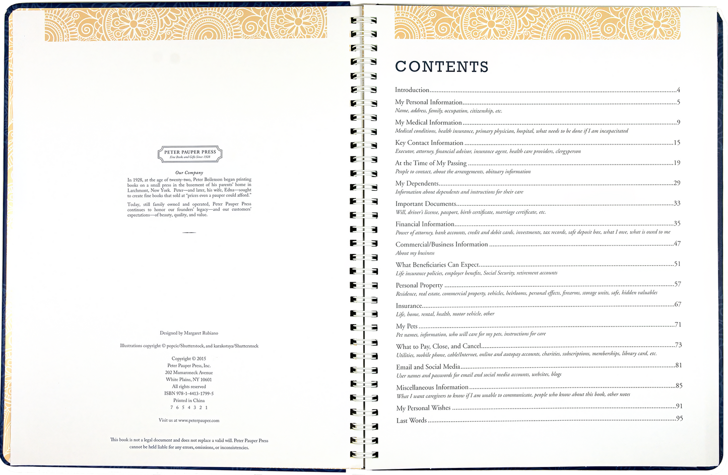 I'm Dead, Now What? Organizer