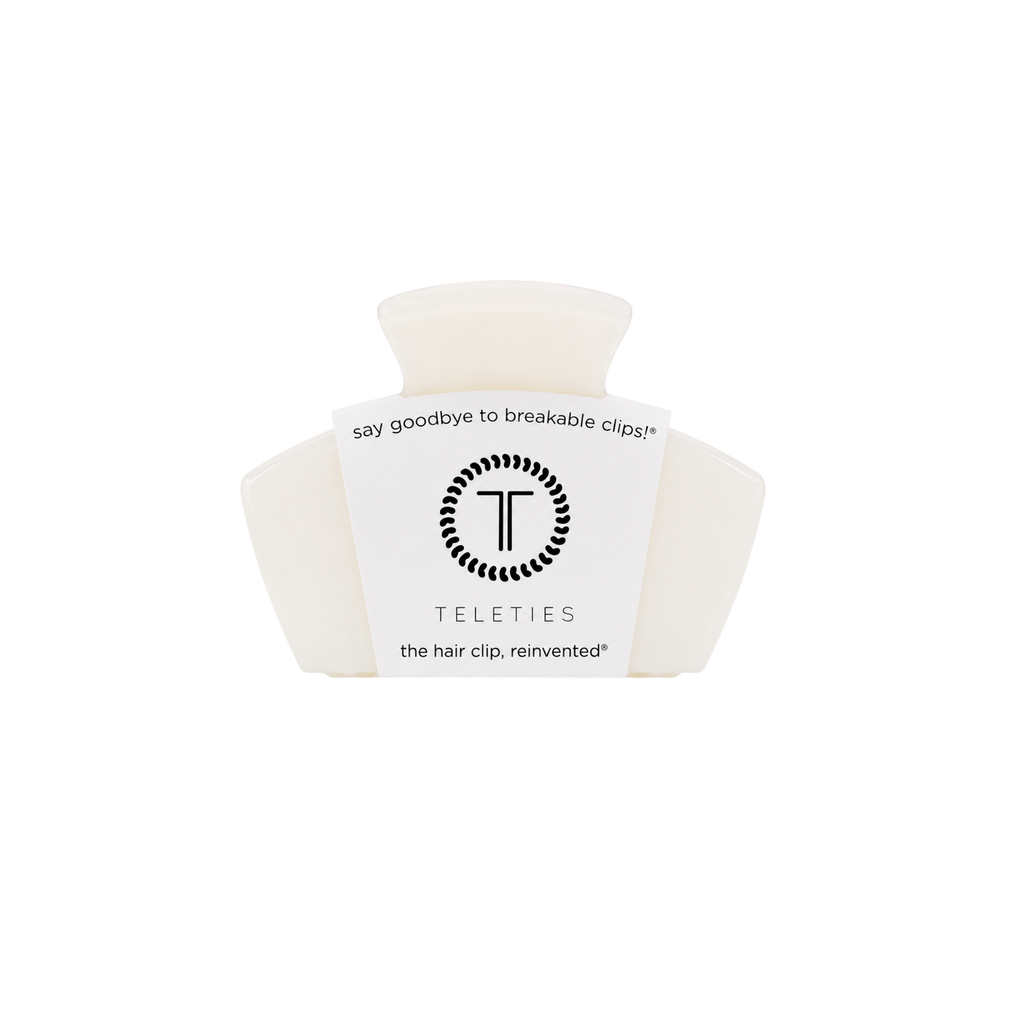 Classic | Coconut White | Petite Claw Clip